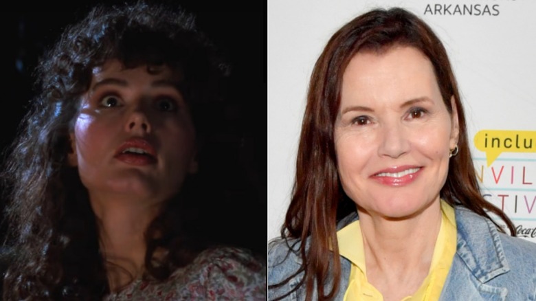 Geena Davis in Beetlejuice and in 2023