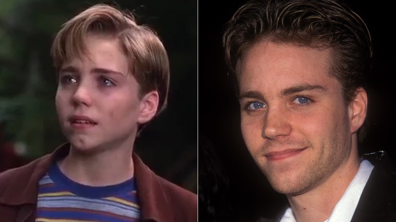 Bill upset and Jonathan Brandis at event