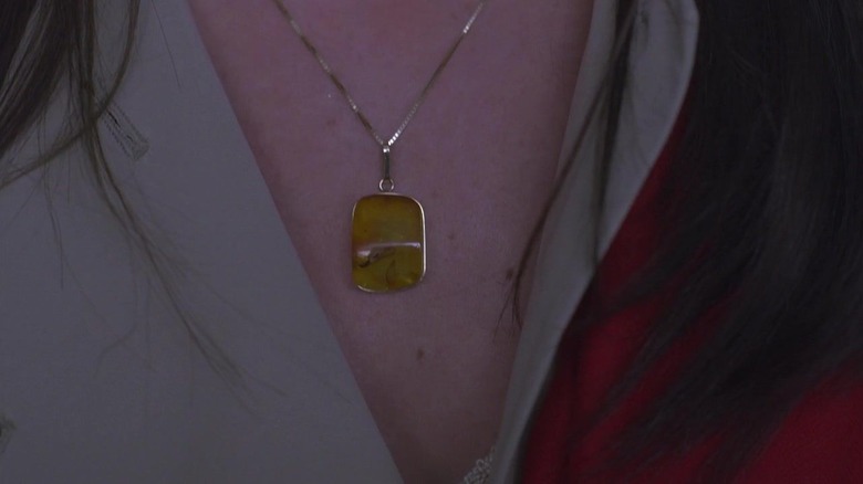 An amber necklace from House M.D.