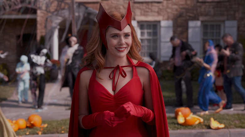 Elizabeth Olsen as Wanda Maximoff in Doctor Strange in the Multiverse of Madness