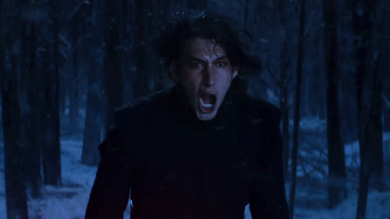 John Boyega Hugs Adam Driver - Kylo Ren