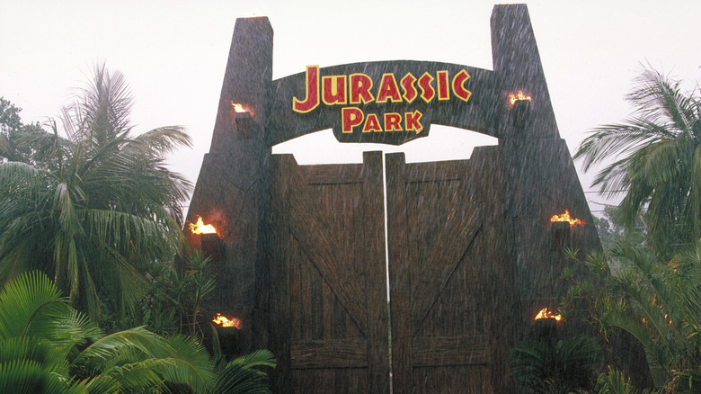 Jurassic Park gate 