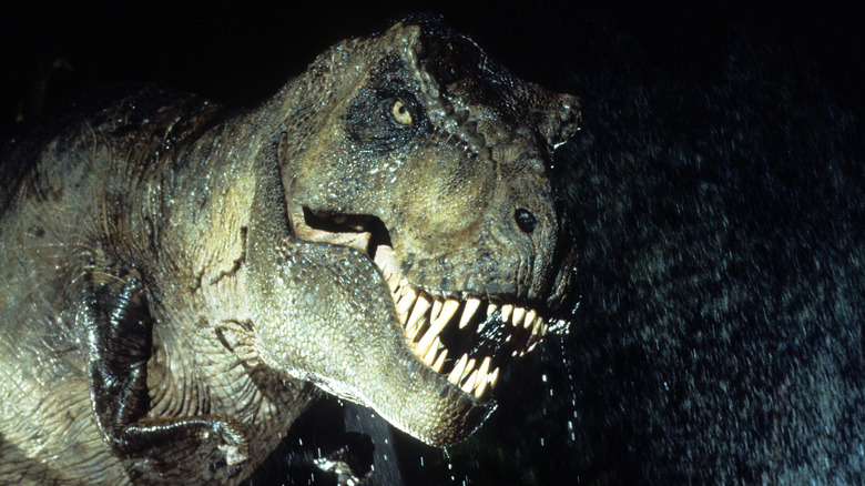 Jurassic Park 1993 T-rex 