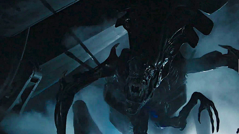 Xenomorph Enters the Space Ship