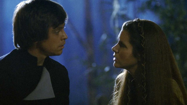 Return of the Jedi Luke and Leia