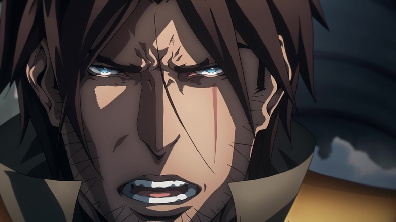 Castlevania trevor scowls