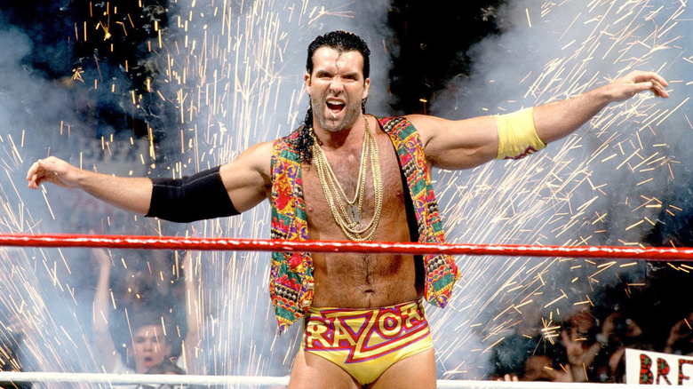 Scott Hall as Razor Ramon in WWE