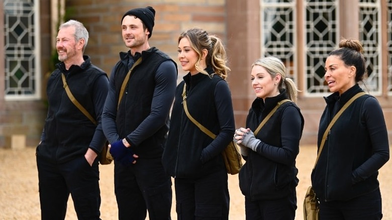 Ivar Mountbatten Dylan Efron Gabby Windey Britney Haynes and Dolores Catania on the traitors We