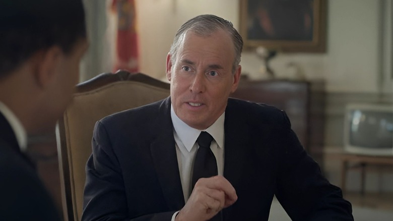 John C. McGinley as Lyndon B. Johnson on Genius: MLK/X