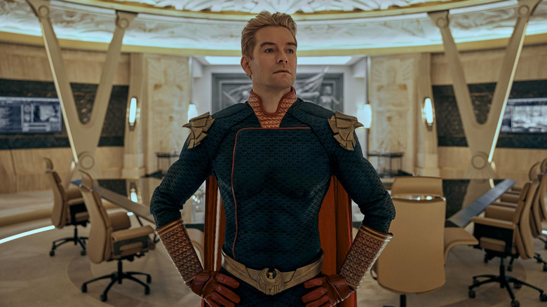 Antony Starr as Homelander on The Boys