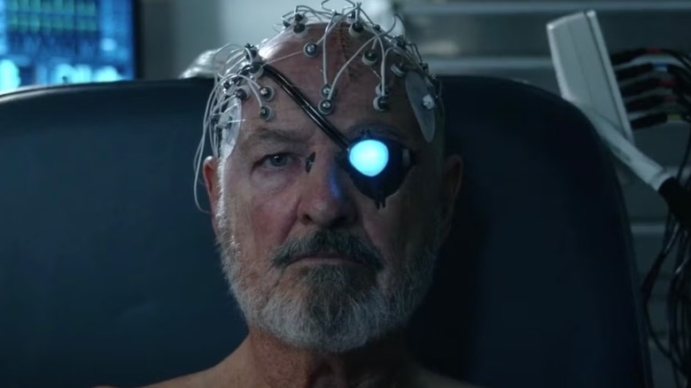 Peter is revived by cybernetics in Resident Alien