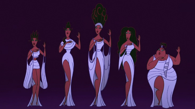 The Muses in Hercules 