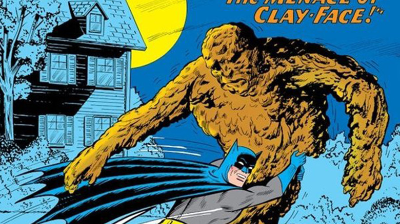 Batman battles Clayface on the cover of Detective Comics #298