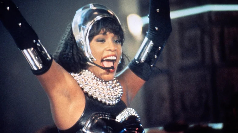 Whitney Houston's Rachel Marron appears in The Bodyguard