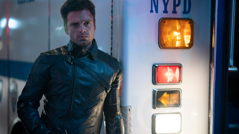 Sebastian Stan as Bucky Barnes in Falcon and the Winter Soldier