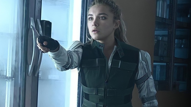 Florence Pugh as Yelena Belova in Black Widow