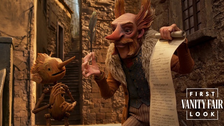 Count Volpe and Pinocchio in Pinocchio