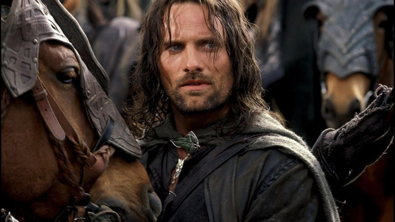 Aragorn looking curious