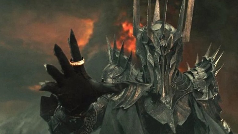 Sauron in The Fellowship of the Ring