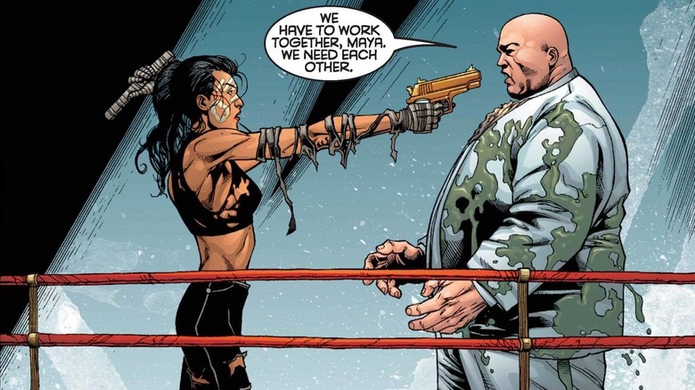 Ehcho and Kingpin Marvel Comics