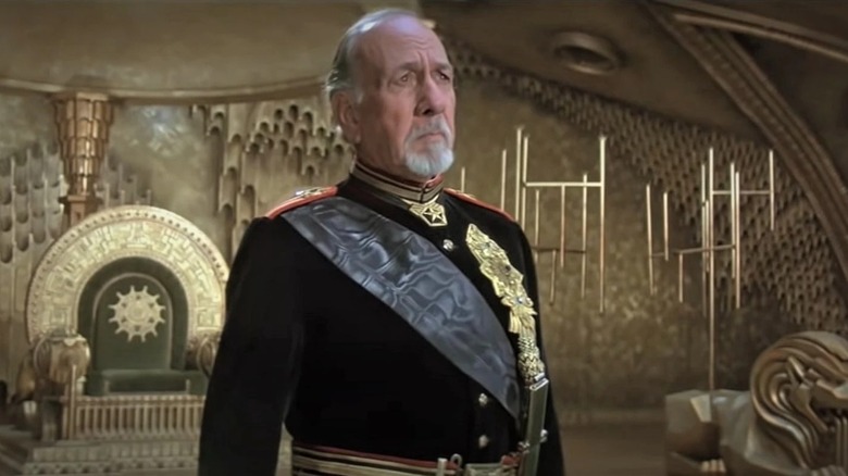 Shaddam IV in hsi throne room in Dune (1984).