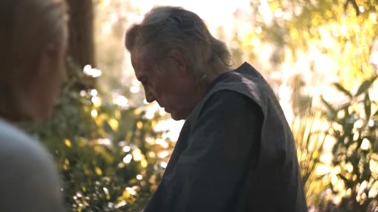 Shaddam IV in his garden in Dune Part 2.