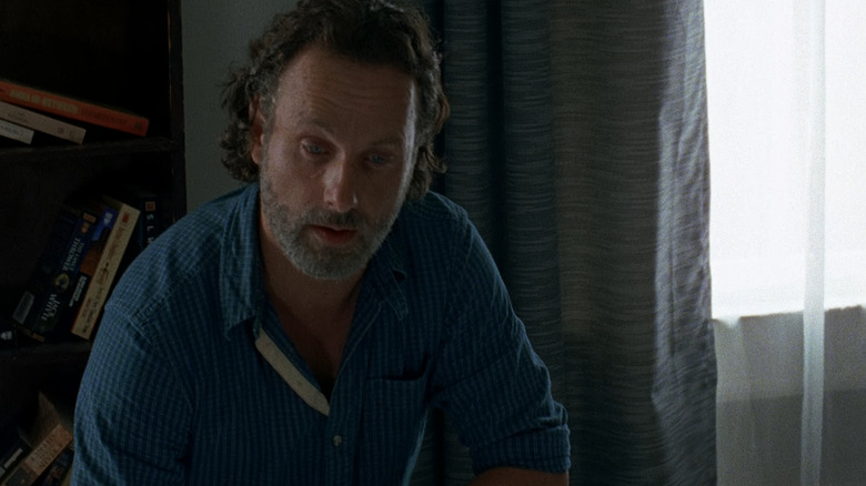 The Walking Dead, Rick saying Judith isn't his biological daughter