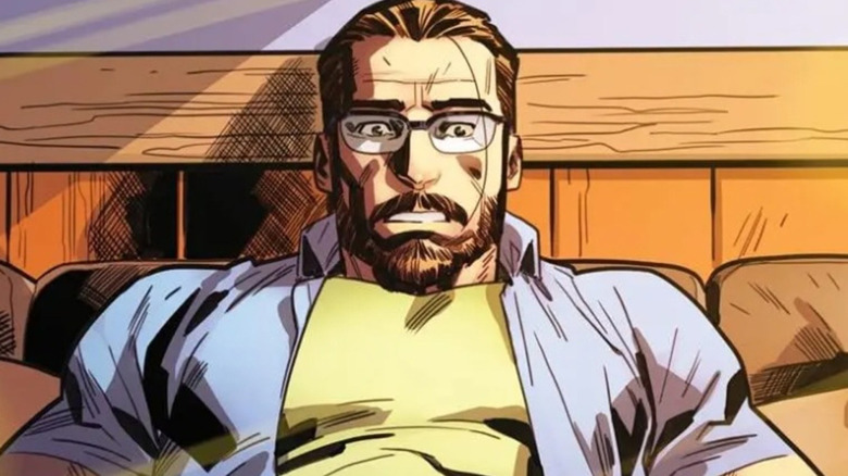Paul Rabin looking concerned in All-New Venom