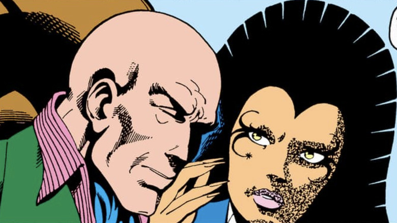 X-Men Marvel Comics Professor X and Lilandra