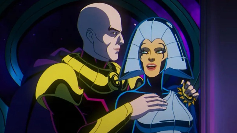 Professor X and Lilandra X-Men 97
