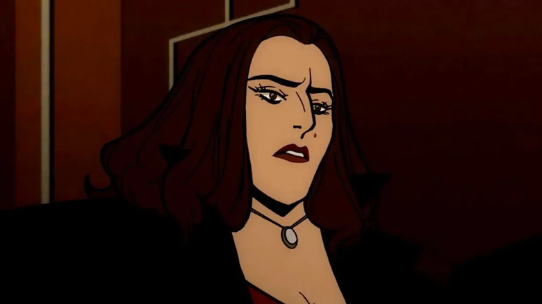 Sofia Falcone (voiced by Laila Berzins) in Batman: The Long Halloween — Part Two