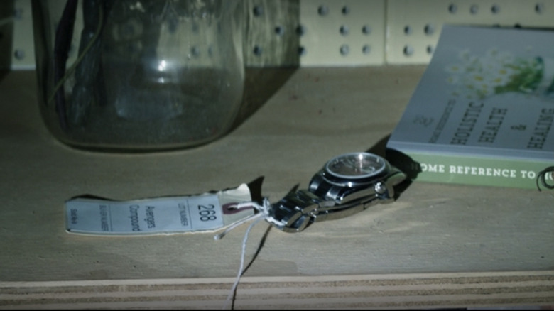 The rolex watch in Hawkeye
