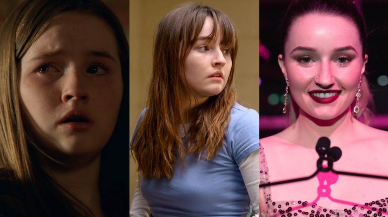 A collage of Kaitlyn Dever performances in various TV shows