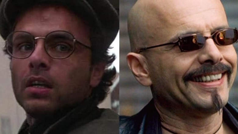 Joe Pantoliano in The Goonies and The Matrix