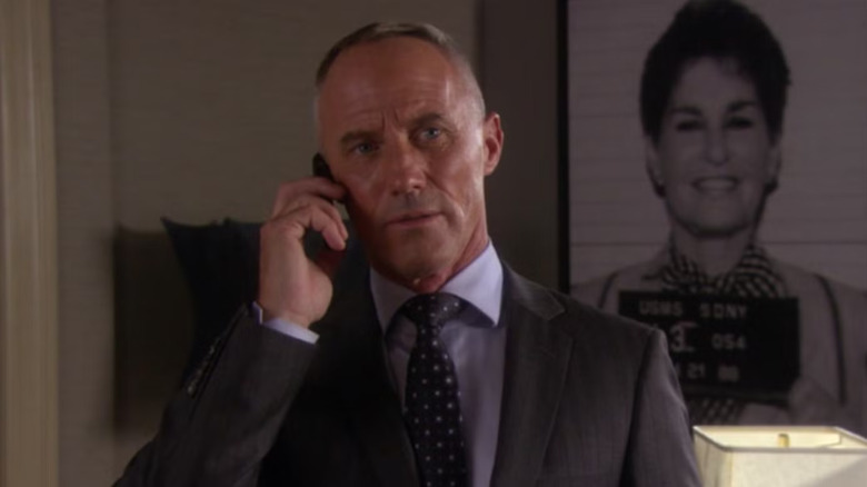 Bart Bass on the phone on Gossip Girl