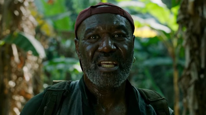 Delroy Lindo is dislocated in the jungle like Paul in Da 5 Bloods