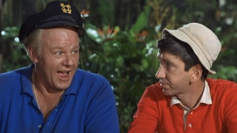 The Skipper talking to Gilligan on the island in Gilligan's Island