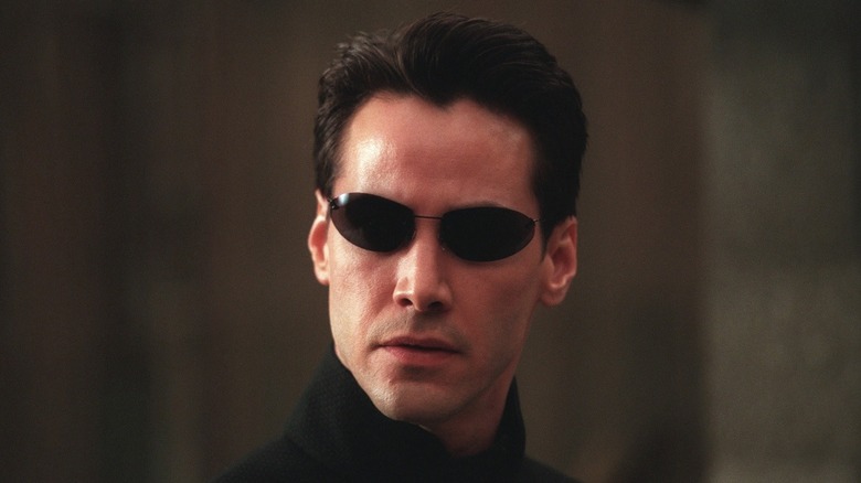 Matrix Reloaded Neo Keanu Reeves 