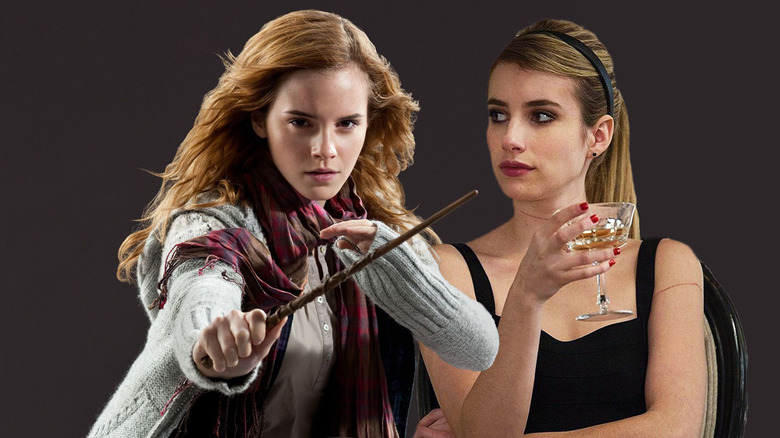 Actress Emma Watson as Hermione Granger