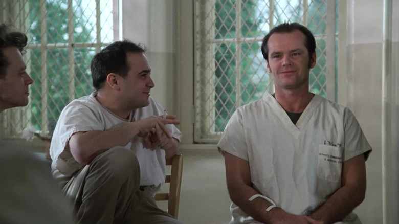 Martini and Murphy in chairs in One Flew Over the Cuckoo's Nest