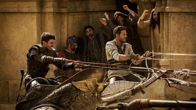 Toby Kebbell and Jack Huston in Ben-Hur