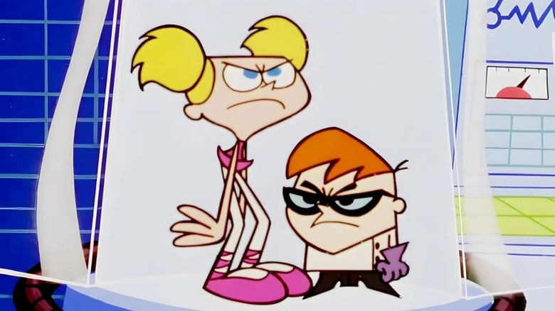 Rough Decter and di di angrily look in the laboratory of the Dresster
