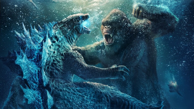 Godzilla vs Kong underwater fight
