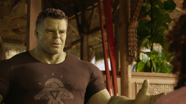 She-Hulk, Ruffalo's Hulk talking to She-Hulk