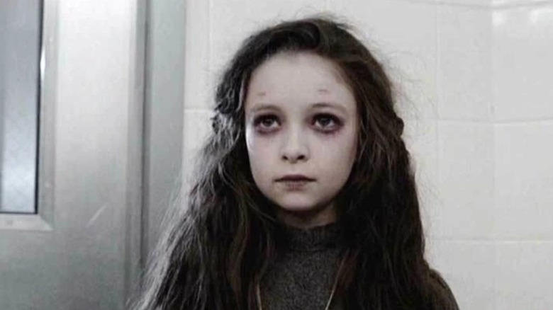 Jodelle Micah Ferland looks pale and spooky as Mary Jensen in Kingdom Hospital
