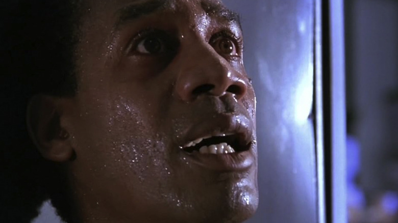 Miles Dyson sweating and about to die in Terminator 2: Judgment Day