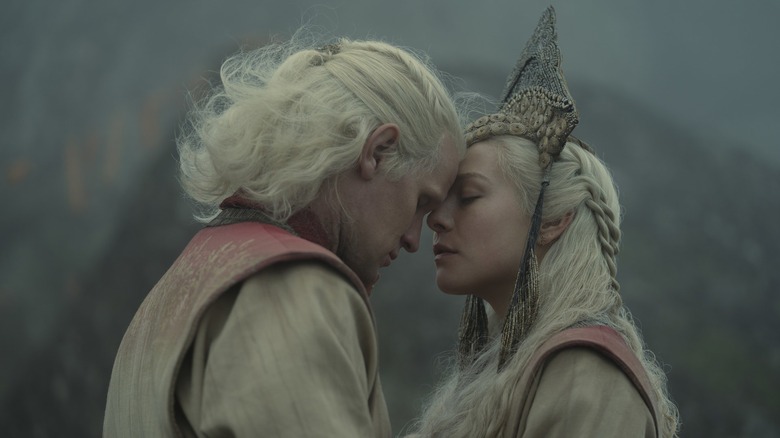 Daemon and Rhaenyra in House of the Dragon