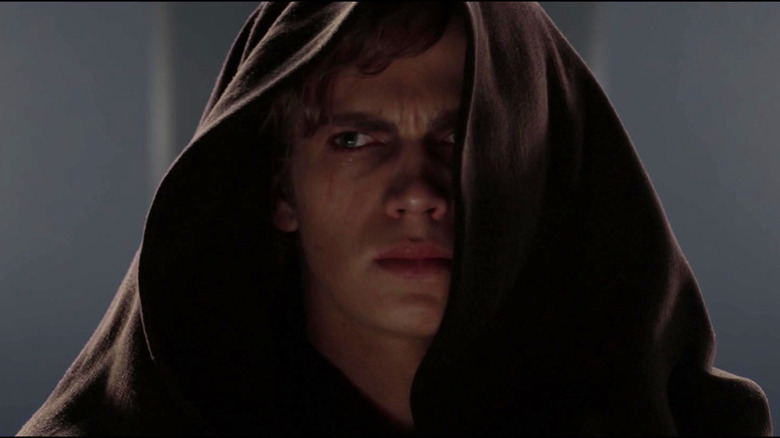 Hayden Christensen as Anakin in Star Wars: Revenge of the Sith