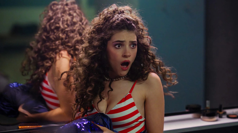 Ella Rubin is about to meet a gruesome fate as Melissa McKendrick