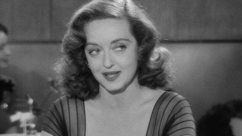 Margo Channing looking acidic in All About Eve